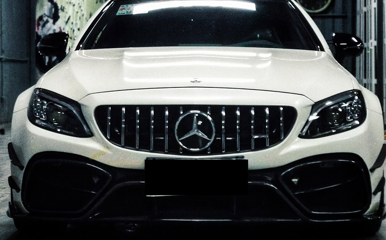 2015-2021 Mercedes W205 C63S Coupe IMP Carbon Fiber Front Bumper